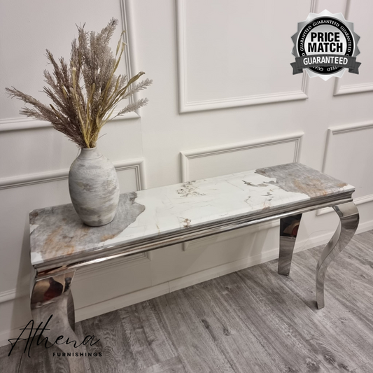 Skipton Console Table (Multiple Table Top Options)