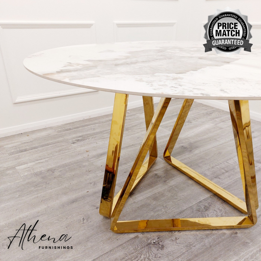 Abingdon Sintered Stone Dining Table