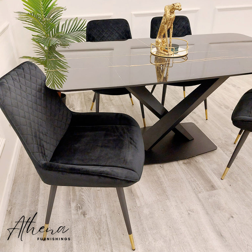 Alnwick Sintered Stone Dining Table