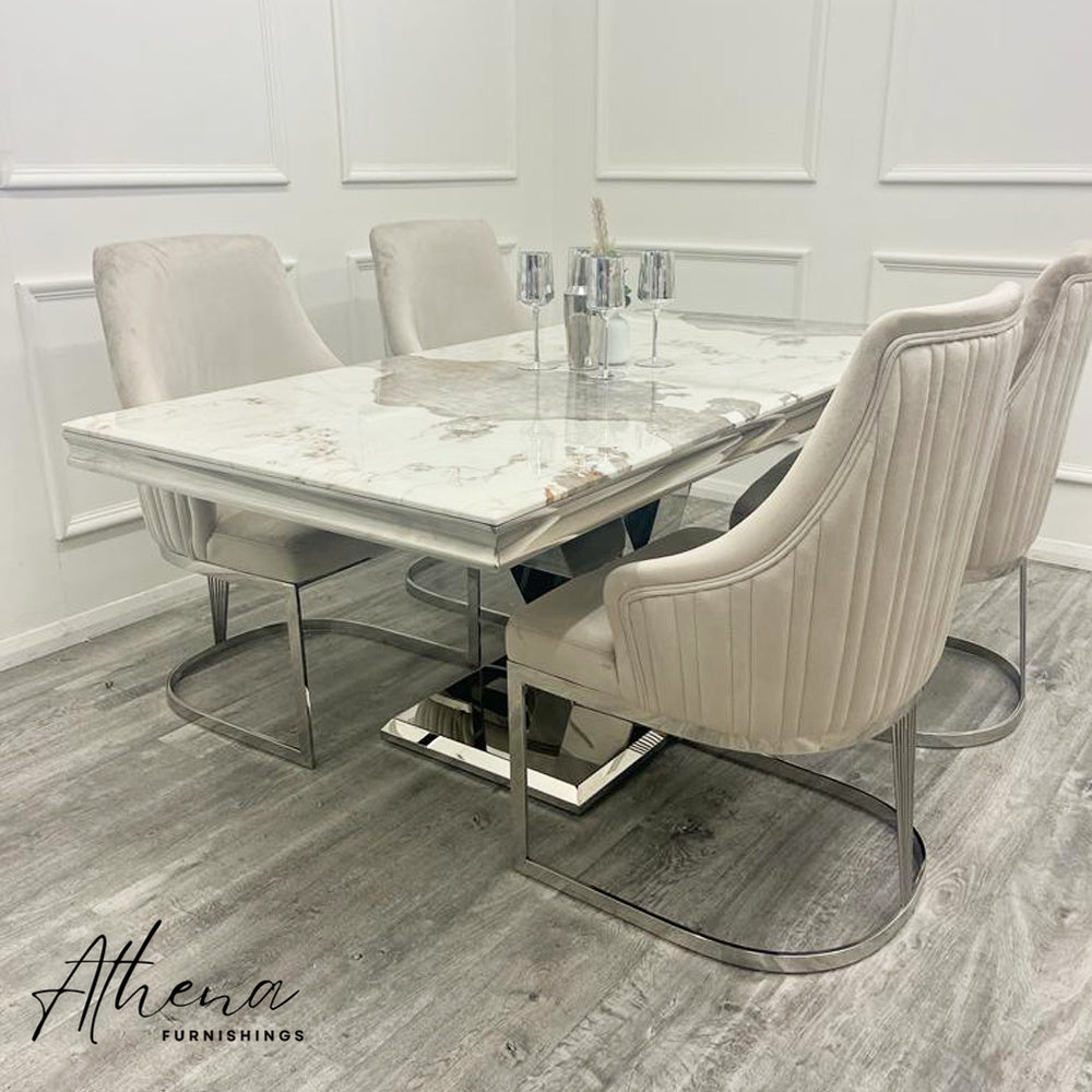 Harborough Dining Table (Multiple Table Top Options)