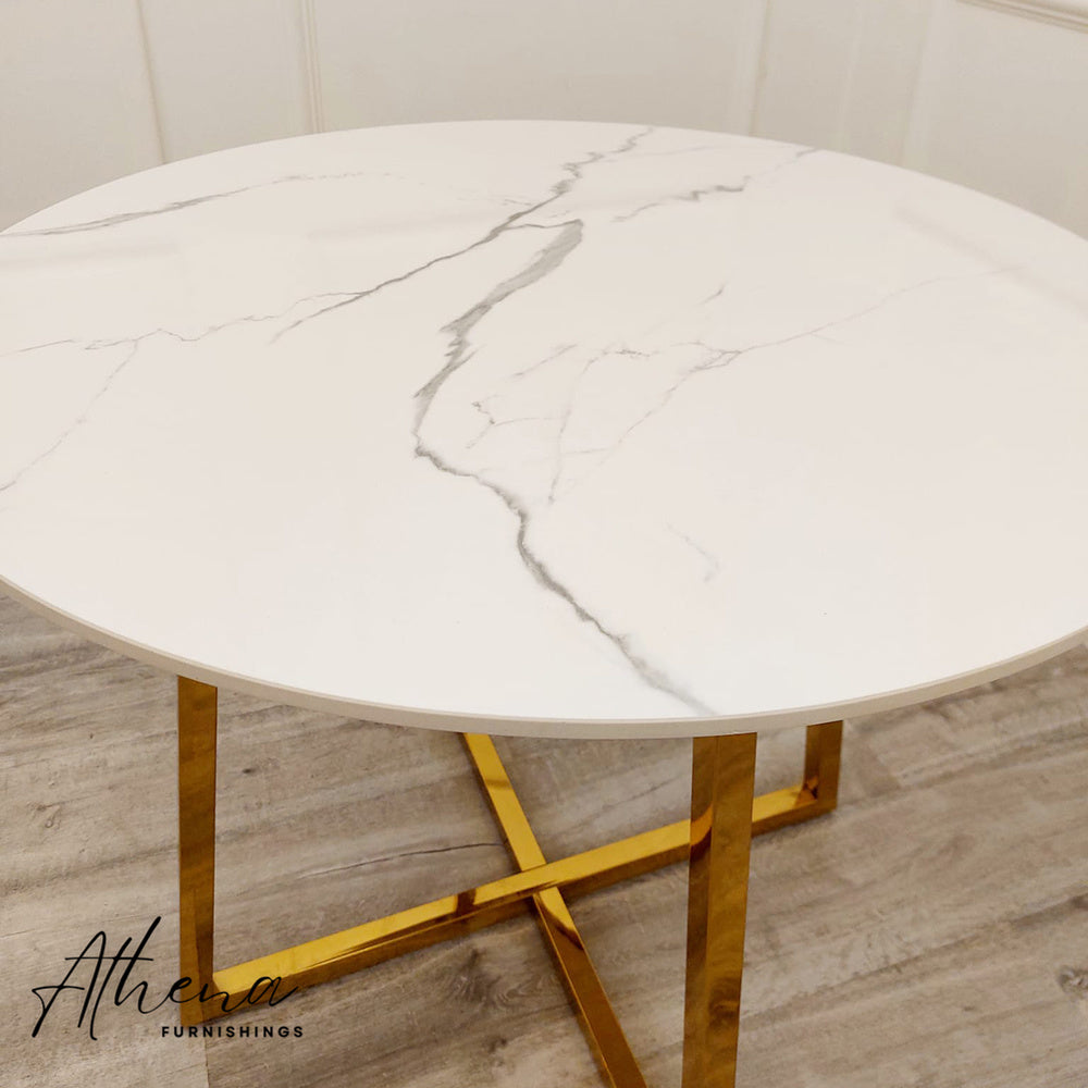 Lewes Sintered Stone Dining Table