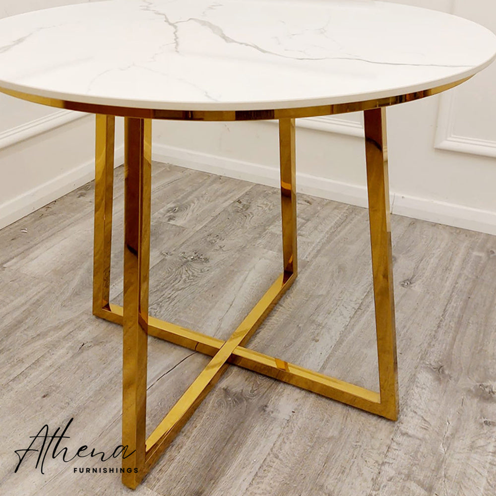 Lewes Sintered Stone Dining Table