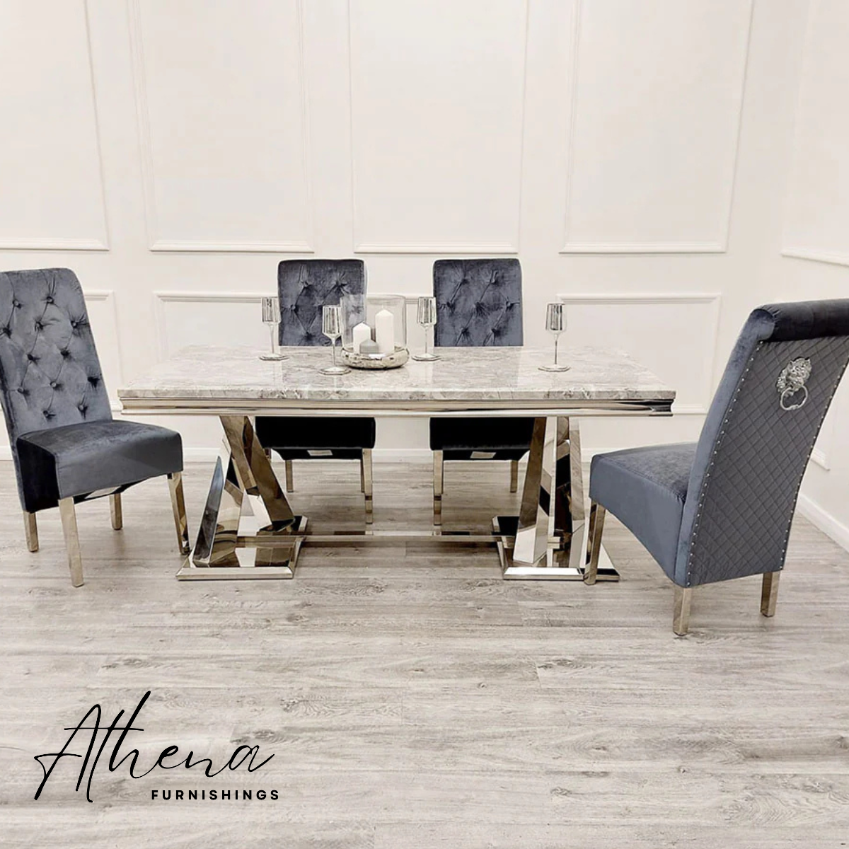 Oswestry Dining Table (Multiple Table Top Options)