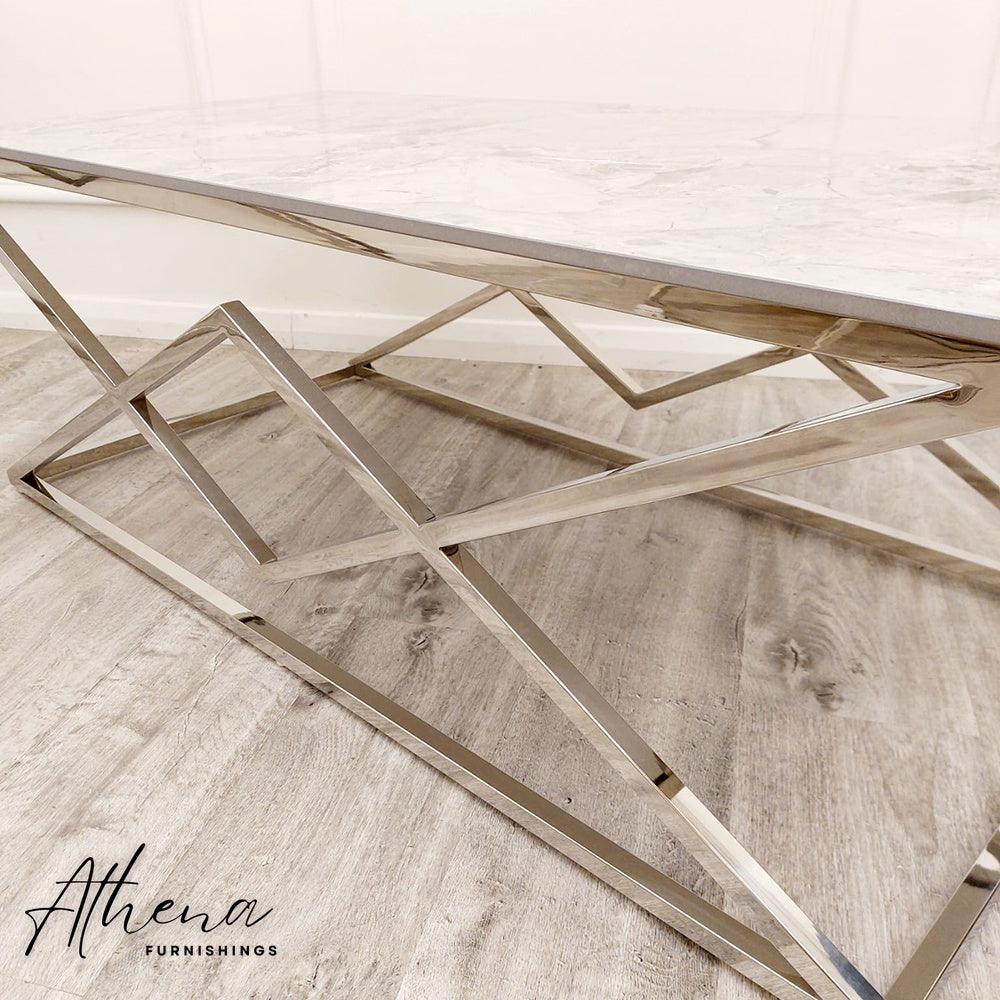 Richmond Grey Marble Coffee Table