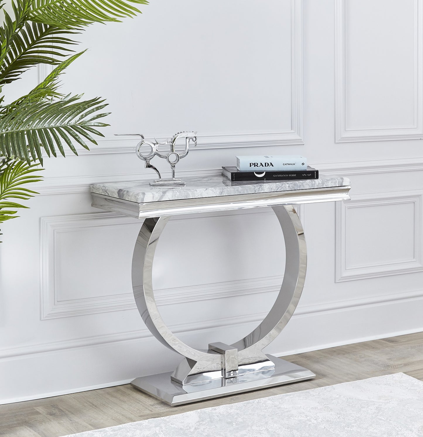 Thirsk Marble Console Table (Multiple Table Top Options)